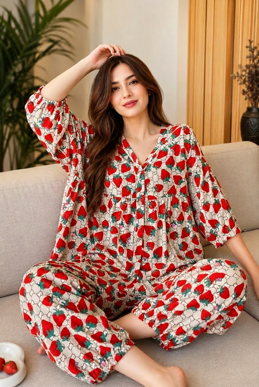 بيجامه فراوله
